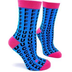 FFFFFFUUUUCCCCCKKK Women's Crew Socks
